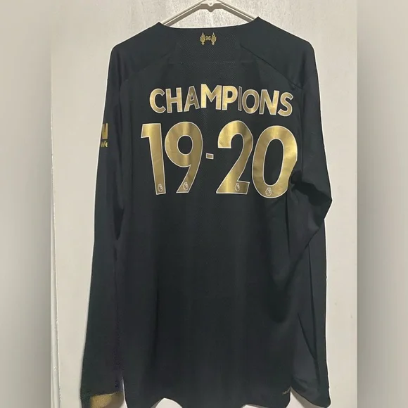 New Balance Football Soccer Liverpool FC 2019/2020 GK Jersey Kit Men’s Xl - Picture 2 of 4